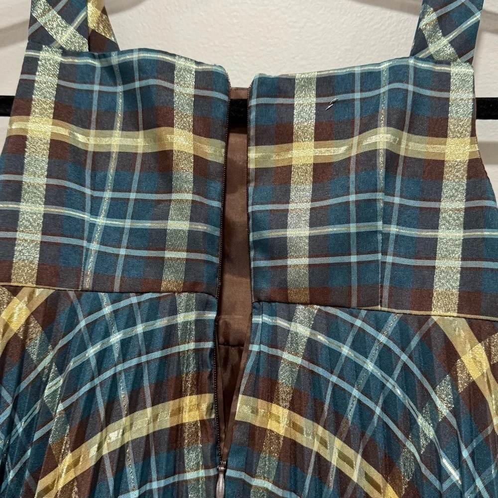 Bonnie Jean Girls Plaid Holiday Dress – Size 6